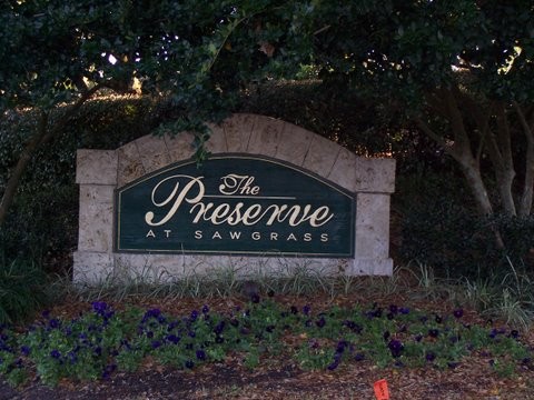 The Preserve Community in Sawgrass Country Club